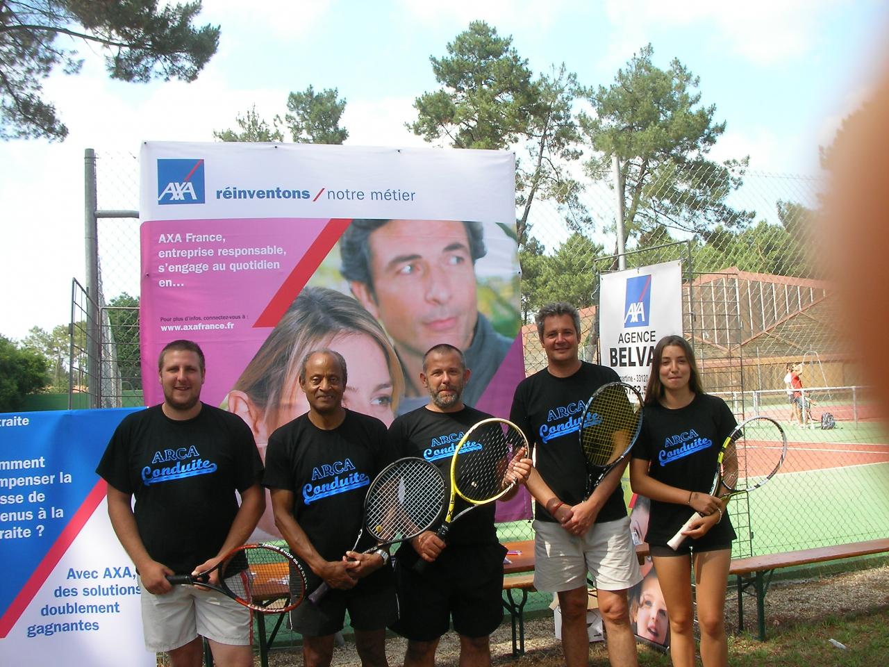  Tournoi de tennis Master entreprises La Teste juin 2015