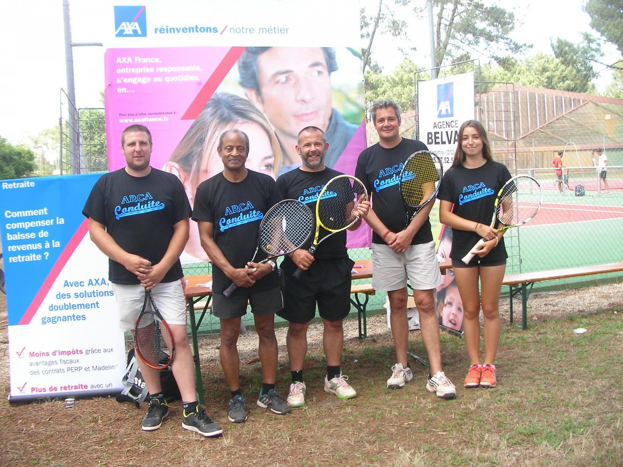  Tournoi de tennis Master entreprises La Teste juin 2015