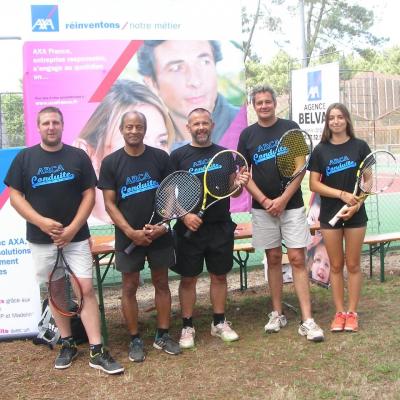 Tournoi de tennis Master entreprises La Teste juin 2015