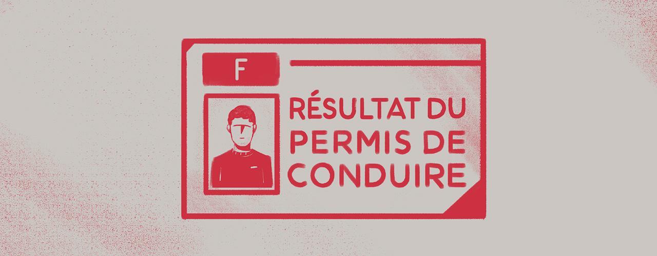 Résultats du permis de conduire